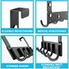 Türhaken, Türgarderobe zum Einhängen mit 5 Haken - Produktbild-Vorschau 4
