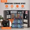 VEVOR Medienaufbewahrungsschrank, DVD-Schrank mit Türen und Produktbild-Vorschau 2