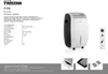 Refroidisseur d'air Haute capacité 8l 45W Voir les images du produit 13