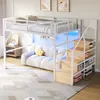 Palandy Flieks 140 x 200 cm s LED osvětlením, kovová Náhled obrázku produktu 2