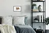 MuchoWow® MuchoWow® Gerahmtes Poster Tiger - Baby - Weiß Produktbild-Vorschau 5