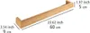 WENKO Wand Regal Bambus Ablage Bambus Bad 60 cm BAMBUSA Produktbild-Vorschau 4