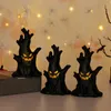 Halloween Deko Geister Baumstumpf mit LED Licht, Halloween Produktbild-Vorschau 4