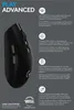 Logitech G305 LIGHTSPEED Gaming-Maus kabellos schwarz Produktbild-Vorschau 25