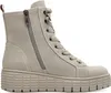 A side view of a beige women's boot. Náhľad obrázku produktu