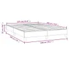Boxspringbettgestell Dunkelgrau 140x190 cm Stoff Produktbild-Vorschau 9