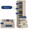 Armoire, armoire vestiaire, armoire polyvalente avec 3 Voir les images du produit 3