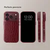 Selencia Croco Backcover met MagSafe voor de Apple iPhone Productafbeelding-voorbeeld 7