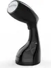 A black handheld garment steamer is shown against a white background. Voir les images du produit