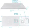 Receveur a poser en materiaux composite SMC - Finition Voir les images du produit 4