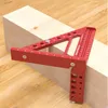 ENJOYWOOD 5" 3D uhlové meradlo z hliníkovej zliatiny, uhol Náhľad obrázku produktu 4