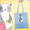 Mr. & Mrs. Panda Jutebeutel Elektriker Witz - Sky Blue - Produktbild-Vorschau 2