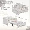 okwish Schlafsofa mit Aufbewahrungstasche und Produktbild-Vorschau 6