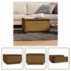 The Living Store Couchtisch Honigbraun 55x56x32 cm Produktbild-Vorschau 1