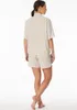 Schiesser Damen Pyjama kurz graphit 38  ST Produktbild-Vorschau 9