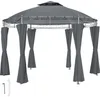 tectake® Gartenpavillon Siana Ø 3,5 m Produktbild-Vorschau 1