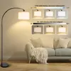 Stehlampe Dimmbar Wohnzimmer Bogenlampe LED E27 Leselampe Produktbild-Vorschau 5