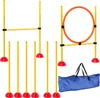 PawHut, set di agility per cani, composto da 3 elementi, Anteprima dell’immagine prodotto 1