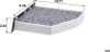 A cabin air filter with dimensions indicated. Anteprima dell’immagine prodotto