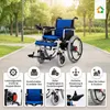 Elektrorollstuhl SL-LYD0012 Doppel-Motor - 2 × 250W - Blau Produktbild-Vorschau 1