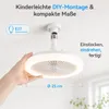 30W Deckenventilator mit Beleuchtung und Fernbedienung, Produktbild-Vorschau 3