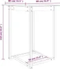 vidaXL Barový stůl 80x80x110 cm borovicový masiv Náhled obrázku produktu 7