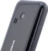Close-up of the back of a black Nokia mobile phone. Produktbild-Vorschau