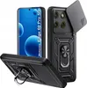 Etui Pancerne CZARNE SLIDE do Motorola Edge 60 Pro 5G Náhľad obrázku produktu 1
