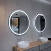 Runder Spiegel mit LED - London - 110 cm Produktbild-Vorschau 15