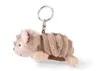 Nici Schlüsselanhänger Gürteltier Armin 10 cm braun grau Produktbild-Vorschau 2