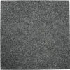 Teppichfliese Nadelfilz Merlin 72 dunkelgrau 5,5 mm 50x50 Produktbild-Vorschau 2
