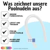 WEKOFUN Schwimmnudel Farbe Weiß Poolnudel 160 cm Produktbild-Vorschau 5