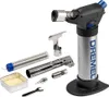 A Dremel VersaFlame butane torch and its accessories are laid out on a white background. Náhled obrázku produktu
