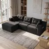 Cord Modulsofa mit Tiefsitz, frei kombinierbares Ecksofa Produktbild-Vorschau 12