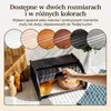 Creative Home Drewniany Chlebak z pokrywą | 38 x 28,5 x Podgląd zdjęcia produktu 5
