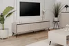 Lowboard >Arona< 3 Klappen, in Sand / Schwarz - Produktbild-Vorschau 4