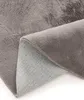 benuta Teppich Wohnzimmer Furry Grau ø 200 cm rund Produktbild-Vorschau 5