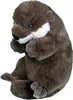 Kuscheltier Otter braun 23 cm Plüschotter gerollt Produktbild-Vorschau 3