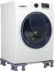 vidaXL Waschmaschinensockel Grau 67 x 67 x 12 cm Edelstahl Produktbild-Vorschau 3