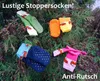 Kinder ABS-Socken aus Baumwolle Leopard Orange Größe 19-22 Produktbild-Vorschau 4