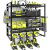 Porte-outils, étagère à outils métallique à 4 niveaux, Voir les images du produit 1