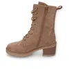 A single beige boot is shown against a white background. Produktbild-Vorschau
