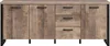 trendteam Emile Sideboard Tabak Eiche Nachbildung/Schwarz, Produktbild-Vorschau 3