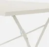 Set tavolo da giardino pieghevole in acciaio con 4 sedie, Anteprima dell’immagine prodotto 5