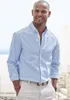 JOHN DEVIN Langarmhemd Regular Fit blau-gestreift Größe Produktbild-Vorschau 4