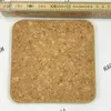Korkový podtácek čtvercový - 15 x 15 cm z lisovaného korku Náhled obrázku produktu 1