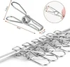 100 rostfreie Wäscheklammern 6cm Clip Pin Set für Produktbild-Vorschau 1
