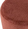 Islen Hocker With Drehfuss Bouclé Bordeauxrot Produktbild-Vorschau 3