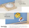 tectake® Mylittle Story nástěnná police 50 x 15,5 x 60 cm, Náhled obrázku produktu 5