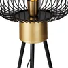 Design Stehlampe Schwarz mit Gold Mayelle Produktbild-Vorschau 7